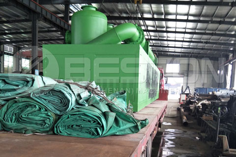 Shipment of Continuous Pyrolysis Plant