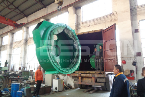 Shipment of Beston Biochar Production Machine