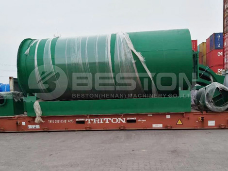 BLJ-10 Pyrolysis Plant Shipped to Canada