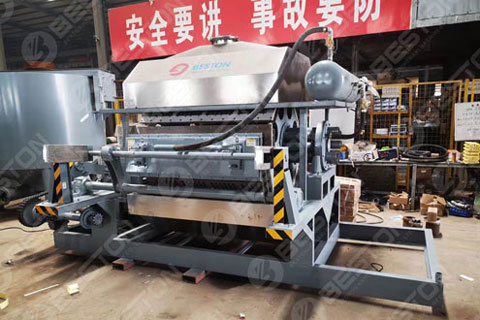 Automatic Egg Crate Machine Shipped to Senegal