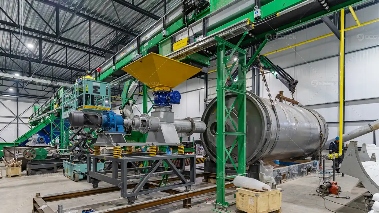 Small Plastic Pyrolysis Machine for Sale